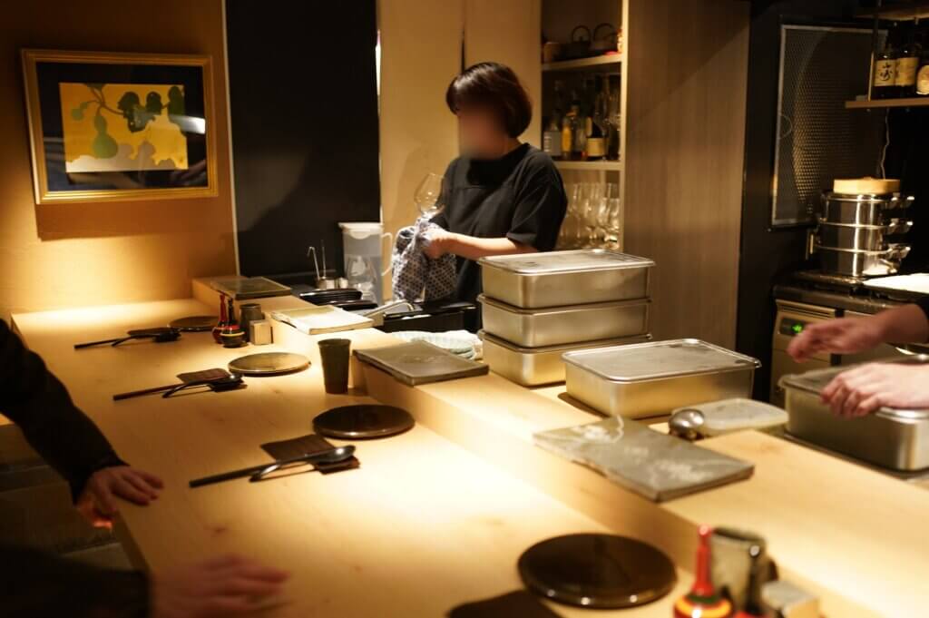 地土里 大将と店内