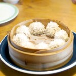 餅米と慈姑の焼売
