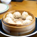 餅米と慈姑の焼売