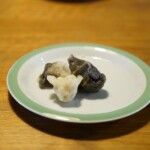 烏賊と白菜の浅漬けの餃子