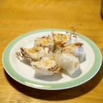 水晶餃子(海老・韮・豚・白菜・慈姑)