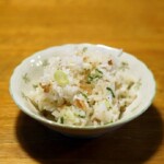 干し肉のチャーハン