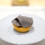 白子のキッシュ 黒トリュフ