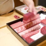 やま幸のマグロを惜しげもなく・・・