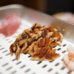 穴子はタレ焼にして