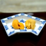 雲丹の食べ比べ