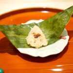 穴子の飯蒸しちまき風