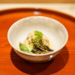 ぜんまいと飛龍図の炊き合わせ